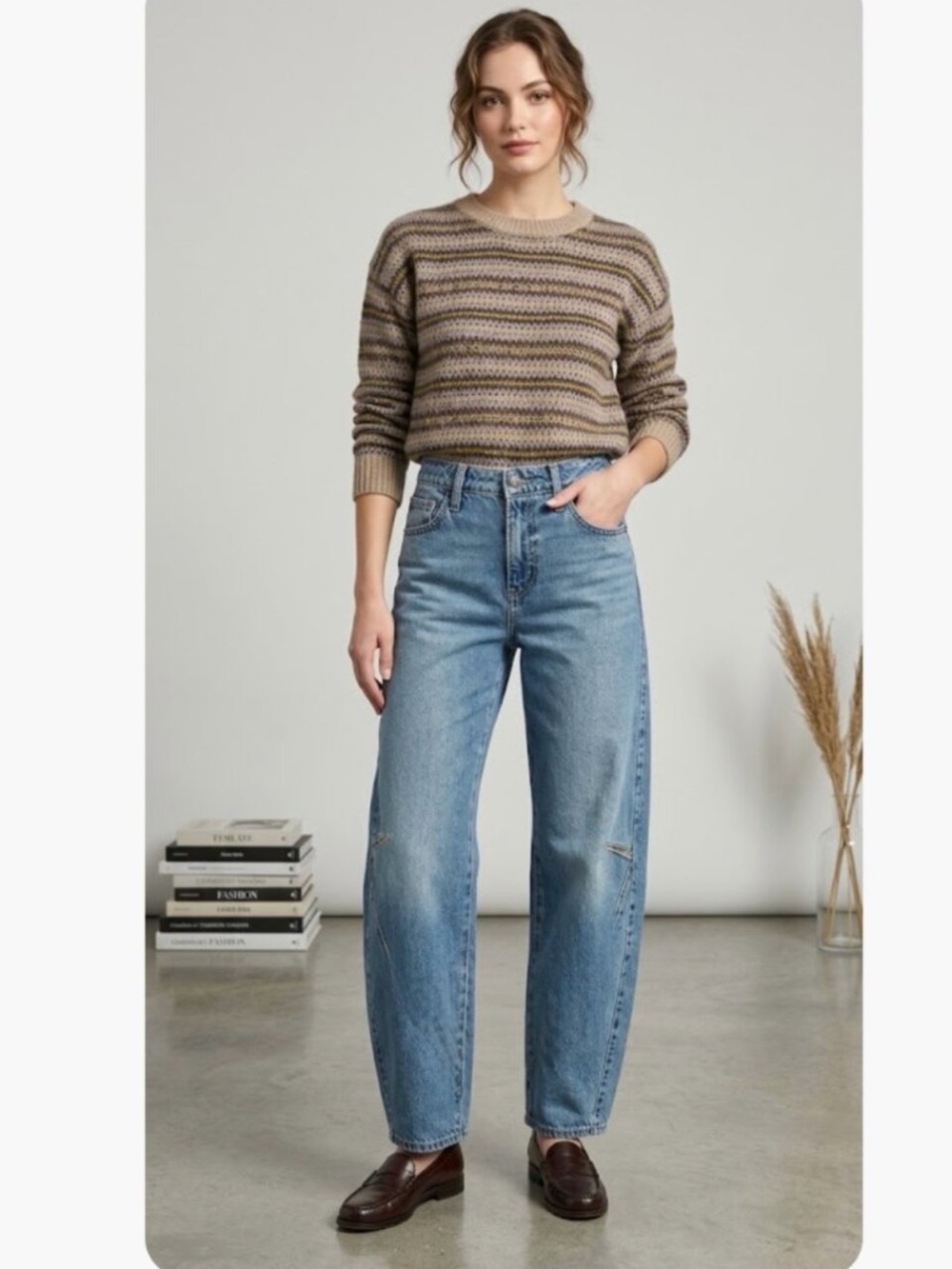 NWT Levi's Baggy Dad Barrel Jeans Baggy Dad Barrel Jeans 28X32 IN Easy Days